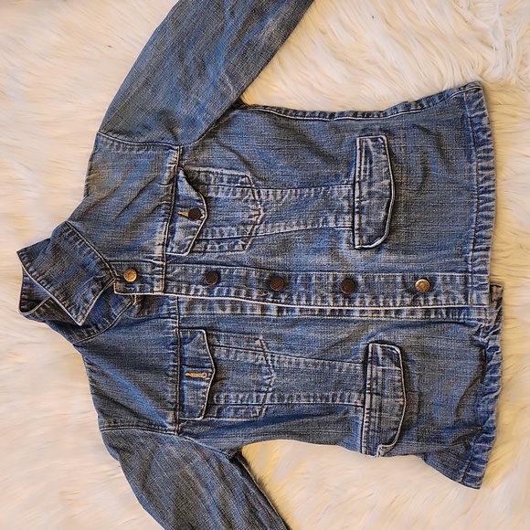 EDDIE BAUER WOMEN'S JEAN JACKET SIZE SMALL - Picture 2 of 8
